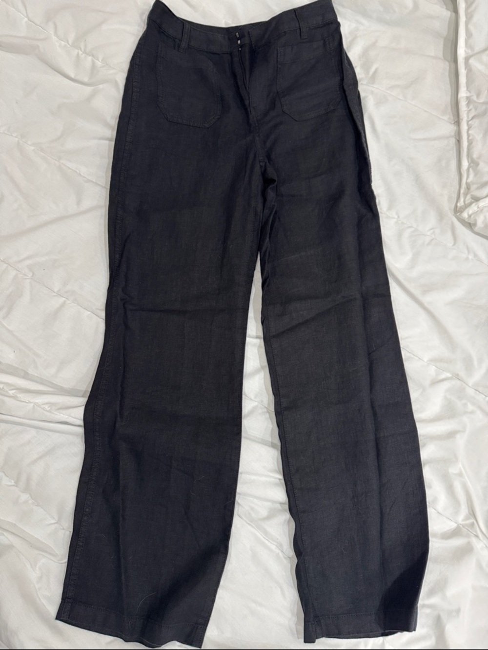 Madewell Black High-Rise Trousers